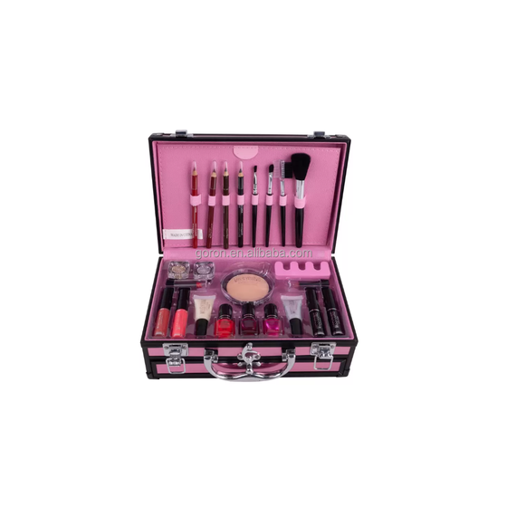 Wholesale fashion gift all-in-one makeup set OEM Women's Makeup case Face makeup set