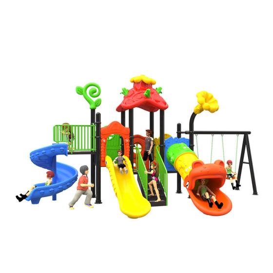 Kindergarten Outdoor Imported Plastic Slide Children's Neighborhood Outdoor Large Play Equipment Plastic Toys