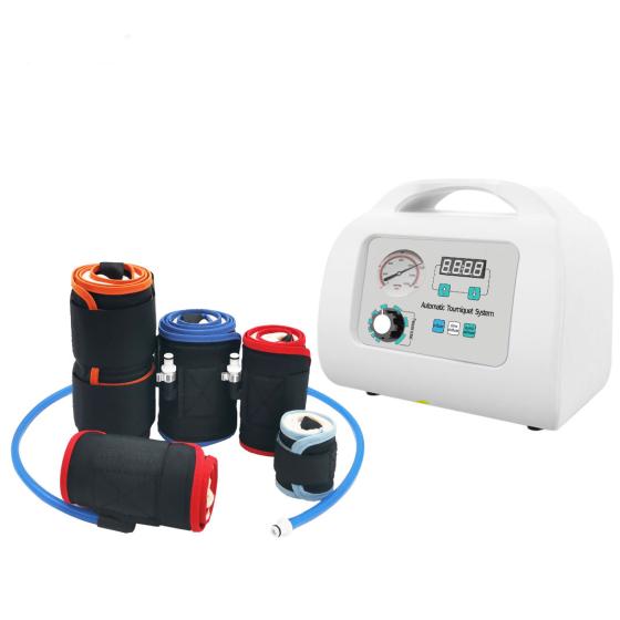 Hospital Emergency Medical Machine Electronic Dual Channel Automatic Pressure Hemostatic Instrument Electric Tourniquet