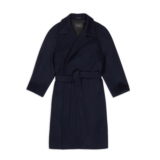 Men's Raglan Coat Navy Blue