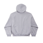 Men's Patch Guard-Robe Medium Fit Hoodie Grey & Silver