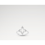 Ombre Blossom Ring, White Gold and Diamonds