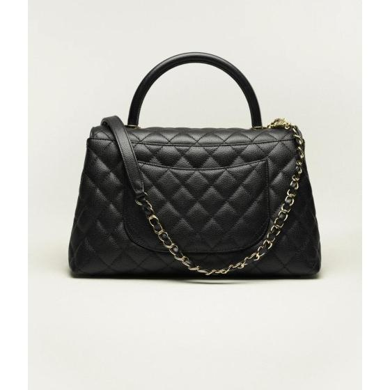 Large flap bag with handles