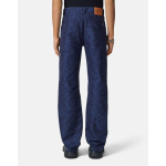 Barocco jacquard cargo trousers
