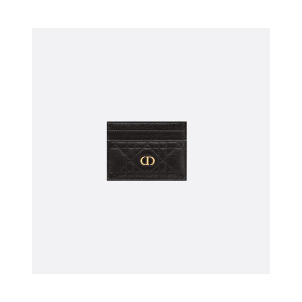 Black Supple Cannage Calfskin