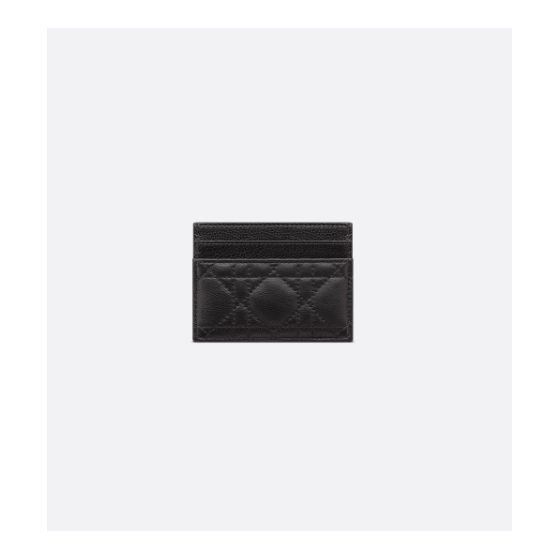 Black Supple Cannage Calfskin