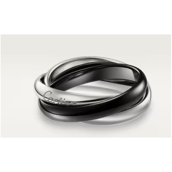 Classic Trinity Ring, Ceramic