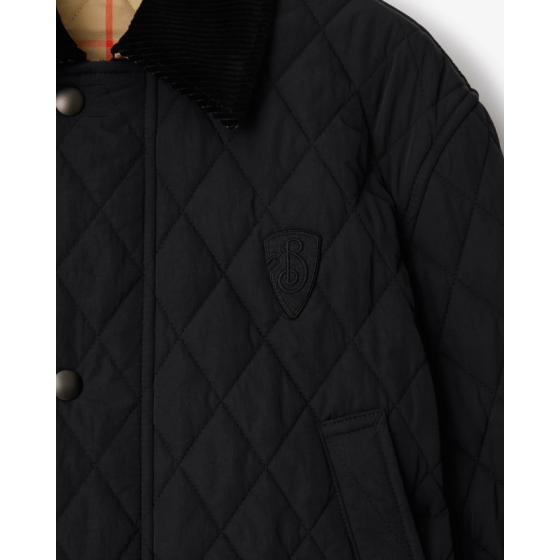 Quilted Nylon Barn Jacket
