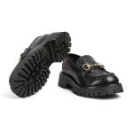 Women's Lug Sole Horsebit Loafers