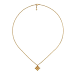 Gucci Flora series 18K yellow gold necklace