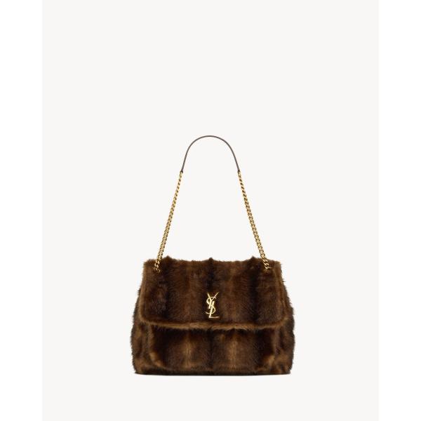 Large NIKI shearling bag