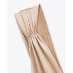 Silk Satin Cross Back Dress