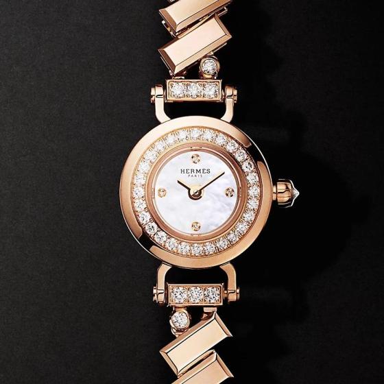 Faubourg Polka watch, mini, 15 mm