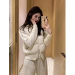 MONCLER/Moncler down jacket new knitted down splicing women's autumn and winter jacket