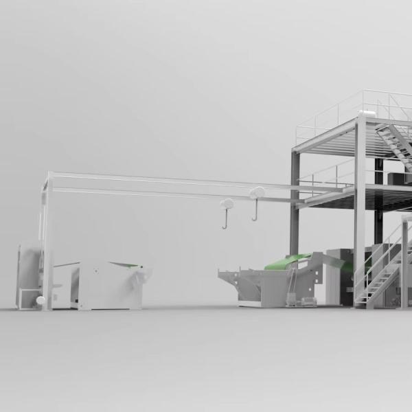 AL ---- SMS 3200mm PP Spunbond Nonwoven Fabric Medical fabric , Mask ,Surgical gown Non-woven fabric making nonwoven machine