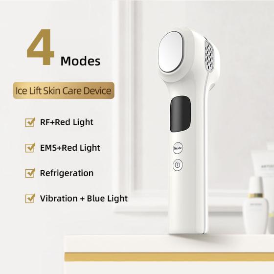 High frequency vibration skin care beauty salon grade with cooling skin tightening beauty device
