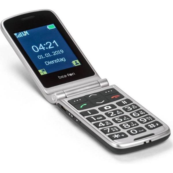 beafon SL495 Flip top mobile phone Black, Silver#9120042772657
