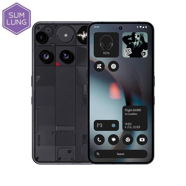 Global Version Nothing Phone (3) 5G Smartphone Snapdragon 8S Gen 4 6.77'' AMOLED 120Hz 50MP Camera 12GB+256GB/16GB+512GB 5150mAh