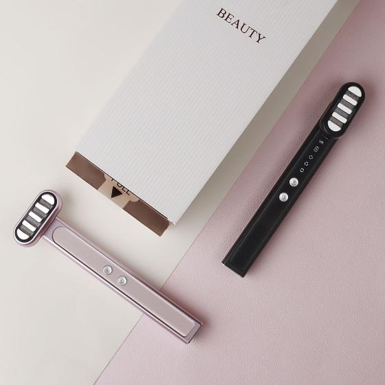 Synogal New Launch 4 In 1 Microcurrent Vibrating Heating Red Light Therapy Anti-aging skin care Facial Wand