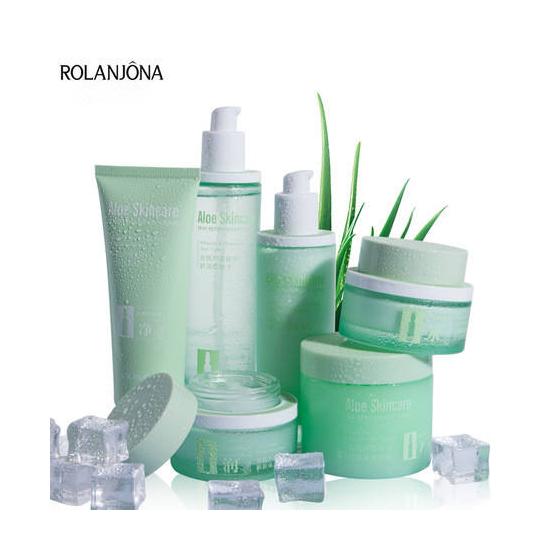 High Quality Skin Care Products Anti Aging Cleanser Cream Toner Hydrating & Moisturizing Aloe Vera Skin Care Set