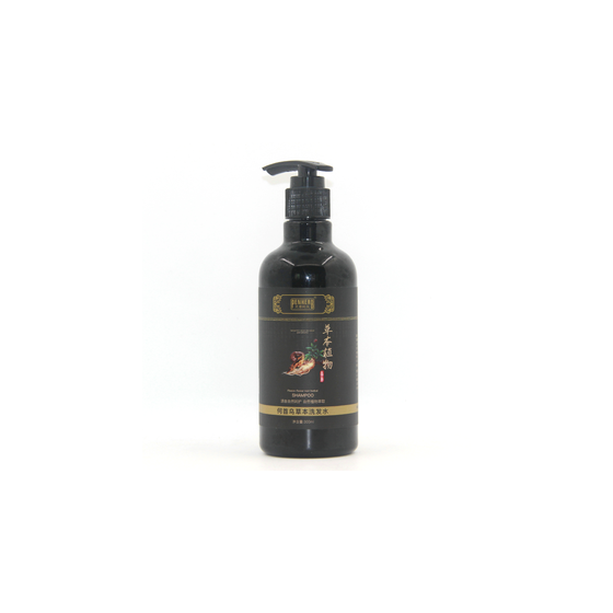 300ml repairing herbal hair conditioner shampoo natural hair shampoo with polygonum multiflorum extract