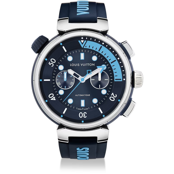 Tambour Street Diver Chronograph, automatic, 46mm, steel