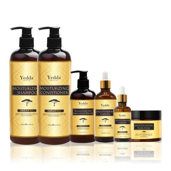 pure natural organic argan oil-guangzhou l&y hair care set hair shampoo and conditioner set