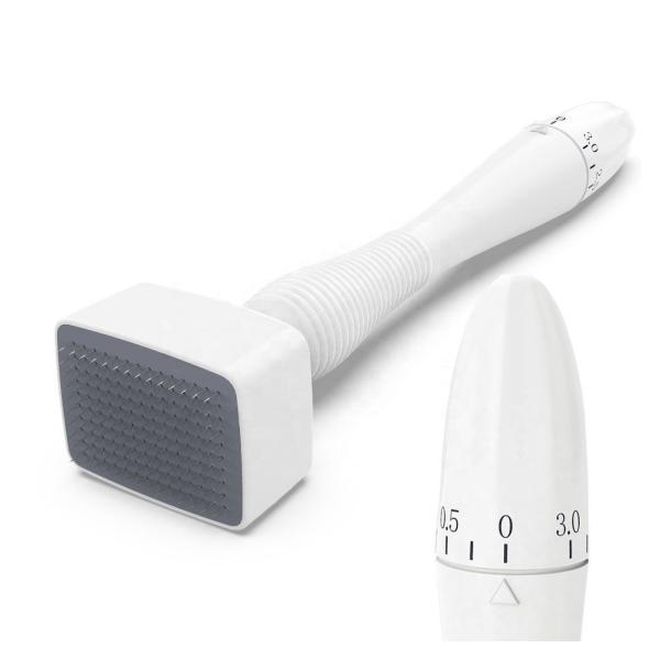 140A Adjustable Microneedling Derma Stamp Medical Stainless Steel Derma Roller Anti Aging Stretch Mark Removal Skin Care Tool