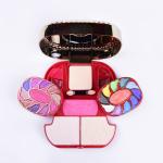 Hot-sale professional makeup kits colorful magic eyeshadow mini makeup kit with powder blush