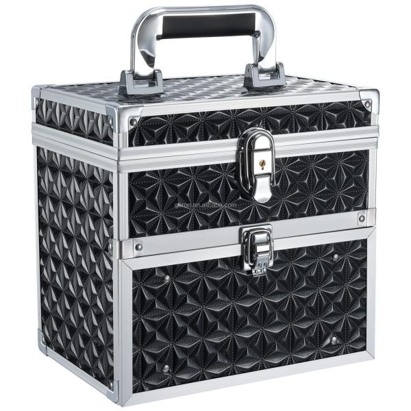Hot fashion all-in-one Makeup Case OEM Professional Salon Nail/Face makeup supplies set
