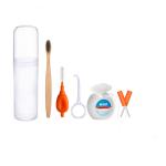 Travel Dental Floss Portable Pocket Orthodontic Set Bridge Ortho Dental Floss Implant Oral Brace Care Kit