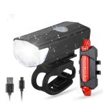 High Quality Waterproof LED Bicycle Head Light Set Cycling Lights with Battery Power Supply for Outdoor Sports Bike Riding