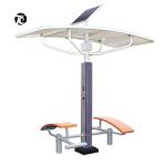 Outdoor entertainment customized smart sports park fitness equipment solar panel smart dual position abdominal muscle board