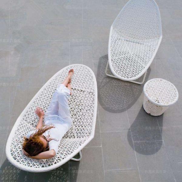 outdoor beach chair Enjoying sunlight pool lounge chair sun loungers