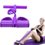 CL-AB02 ComLom Slimming Pedal Resistance Band Ankle Puller Tool Elastic Pull Rope Fitness Equipment for Home Gym Yoga Workout