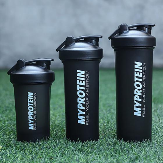 Custom Logo 400ML 500ML Sport Plastic Cup Shaker Bottle BPA Free Plastic Protein Blender Shaker Bottle For GYM