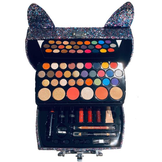 Fashion hot multi-in-one makeup box set business/personal professional makeup products portable combination box